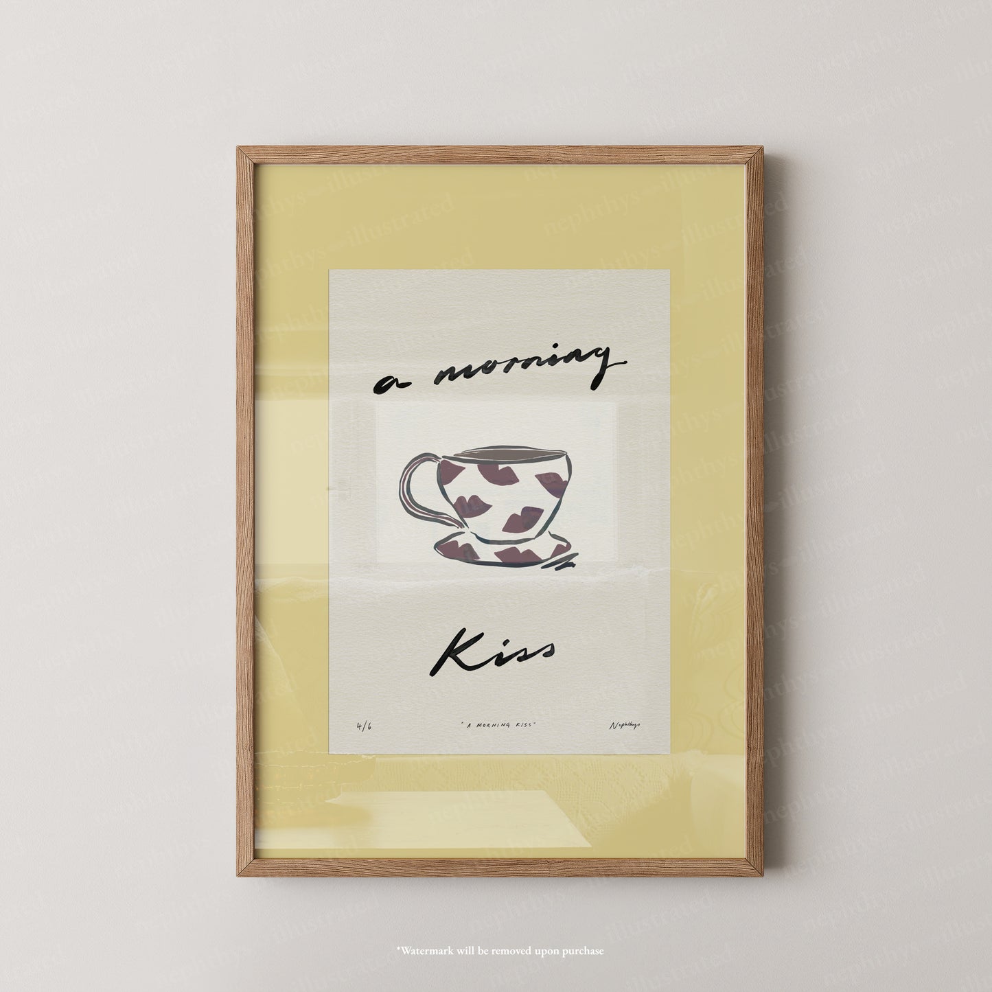 Morning Kiss Print