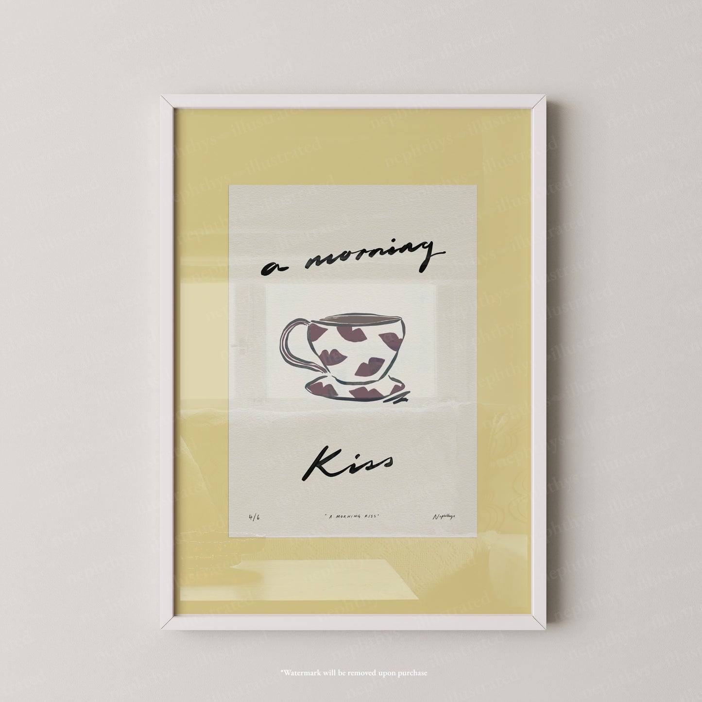 Morning Kiss Print