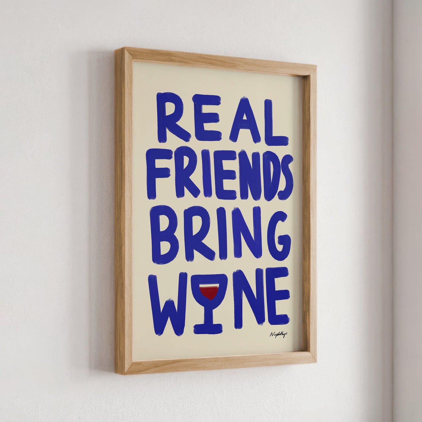 Real Friends Bring Wine
