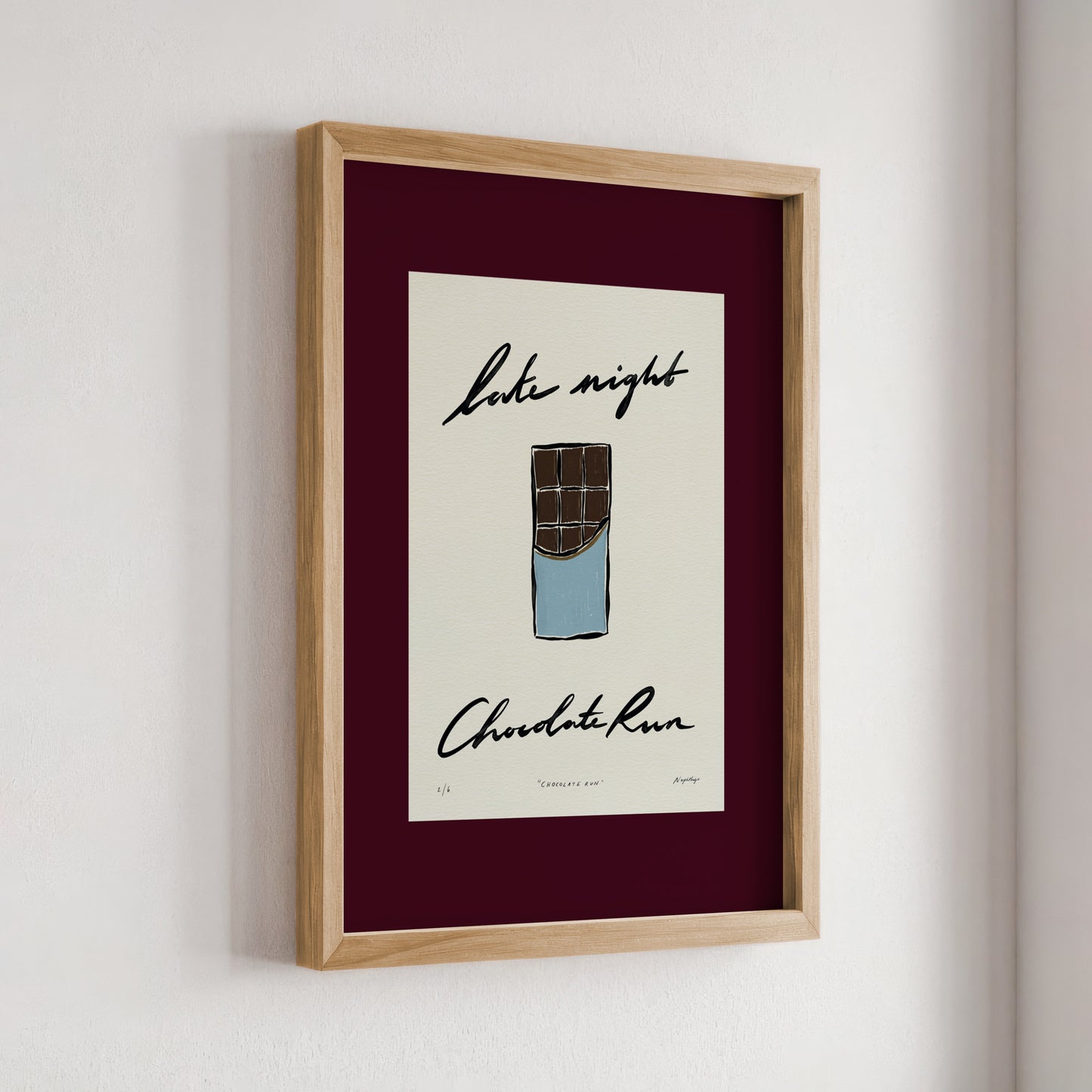 Late Night Chocolate Run Print