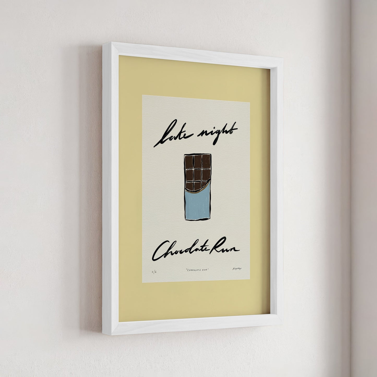 Late Night Chocolate Run Print