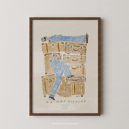 Do Not Disturb Hotel Print