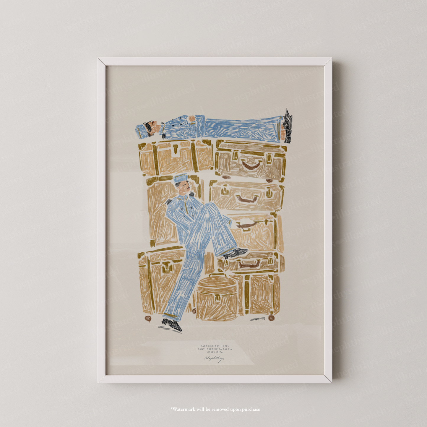 Do Not Disturb Hotel Print