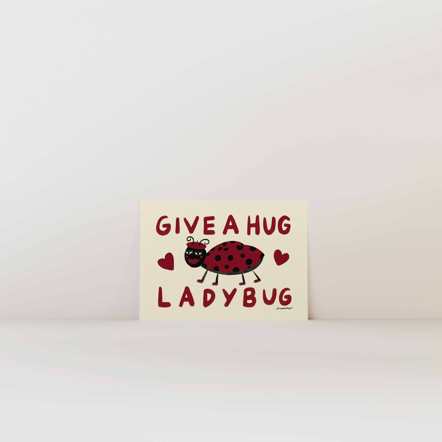 Give a Hug Ladybug