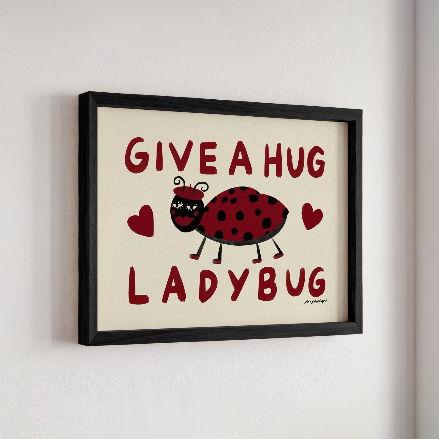 Give a Hug Ladybug