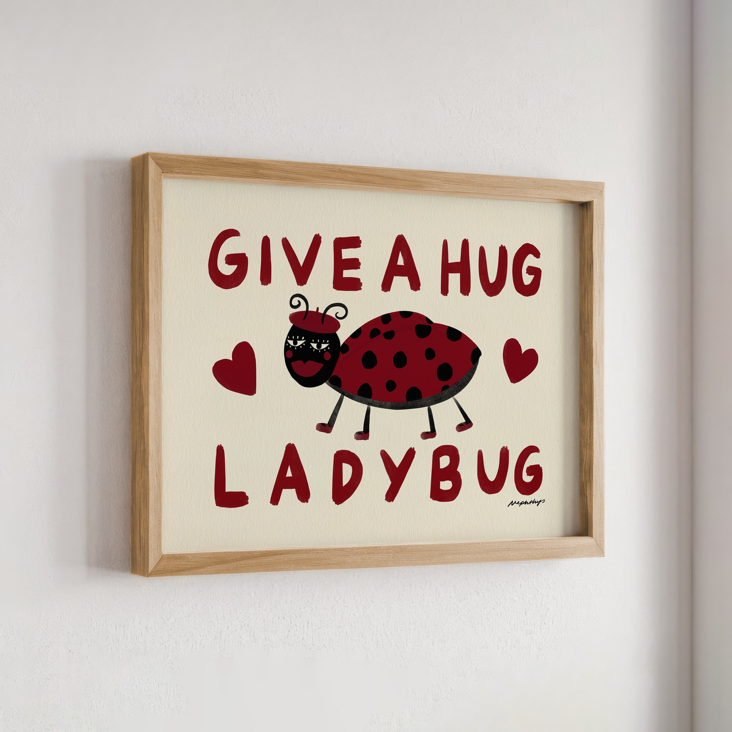 Give a Hug Ladybug