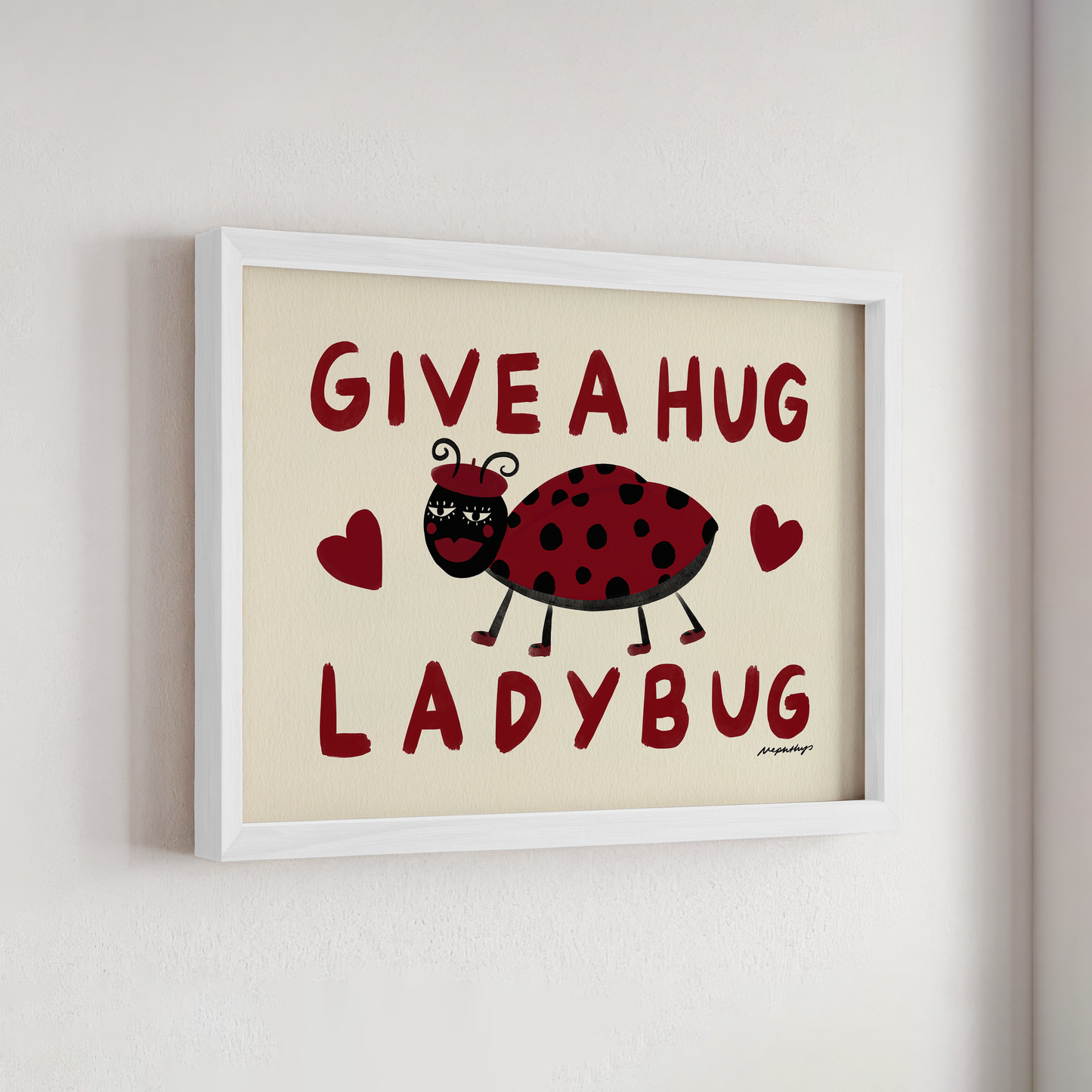 Give a Hug Ladybug