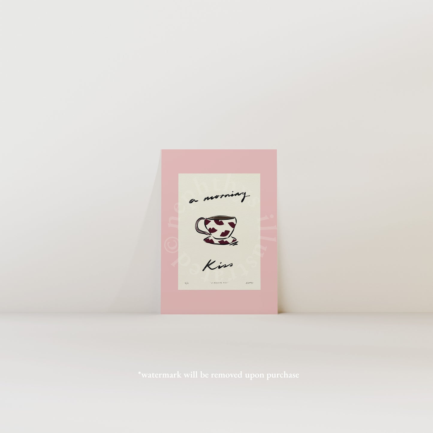 Morning Kiss Print