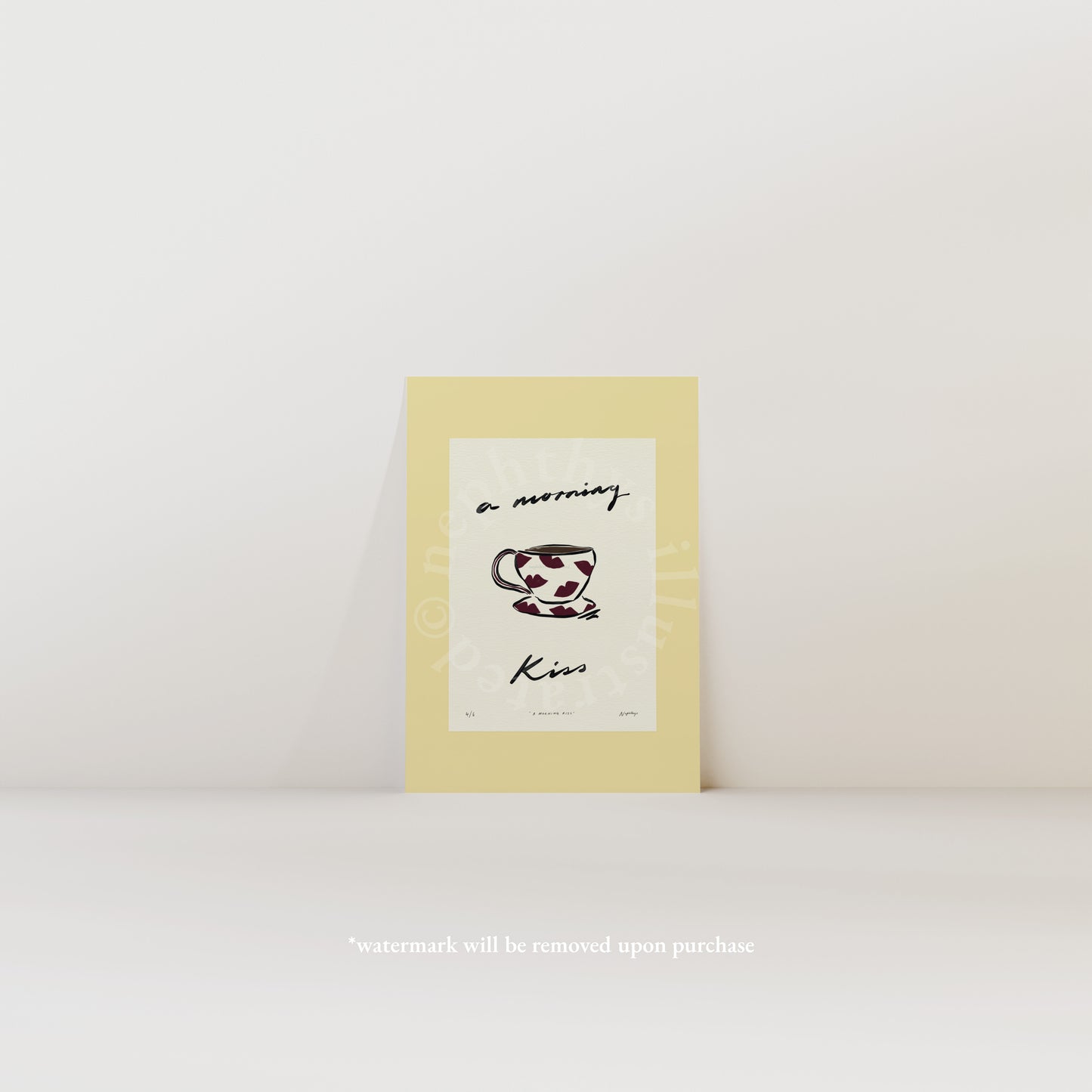 Morning Kiss Print