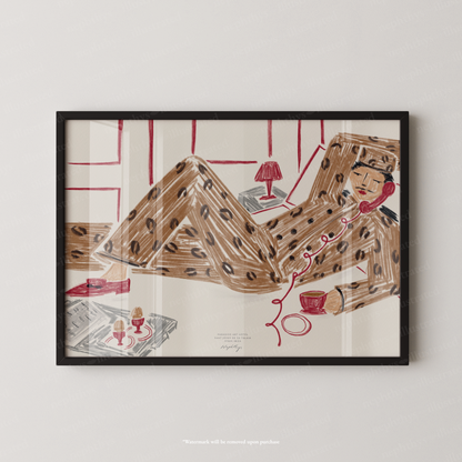 Late Checkout Leopard Bellboy
