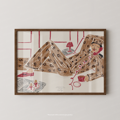 Late Checkout Leopard Bellboy
