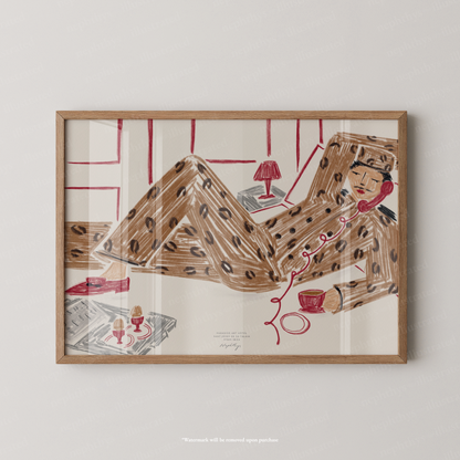 Late Checkout Leopard Bellboy