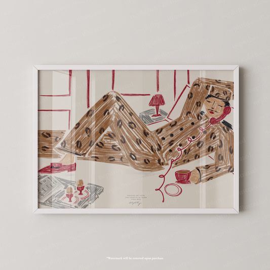 Late Checkout Leopard Bellboy