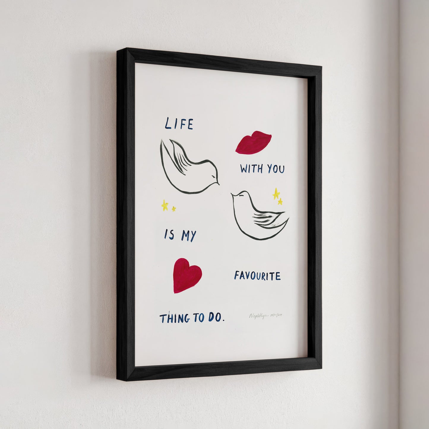 Life with You Print