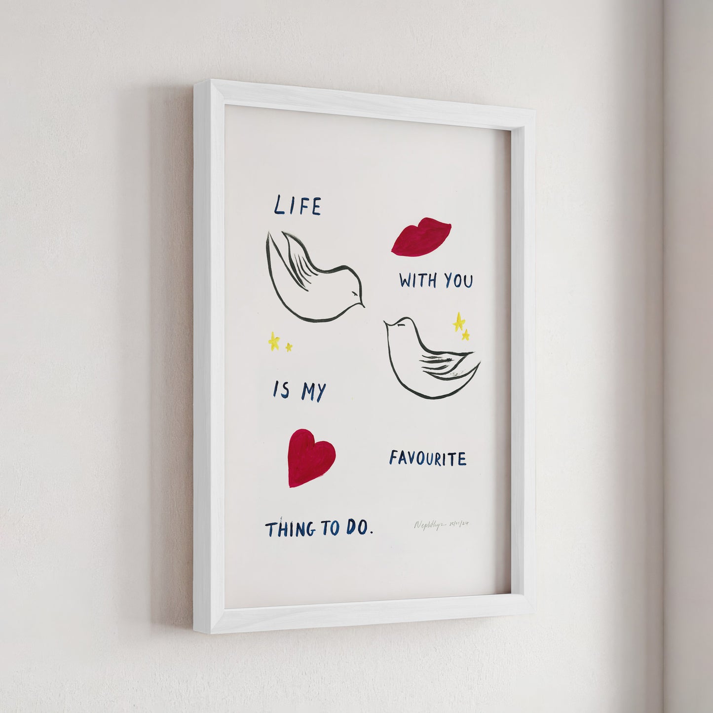 Life with You Print