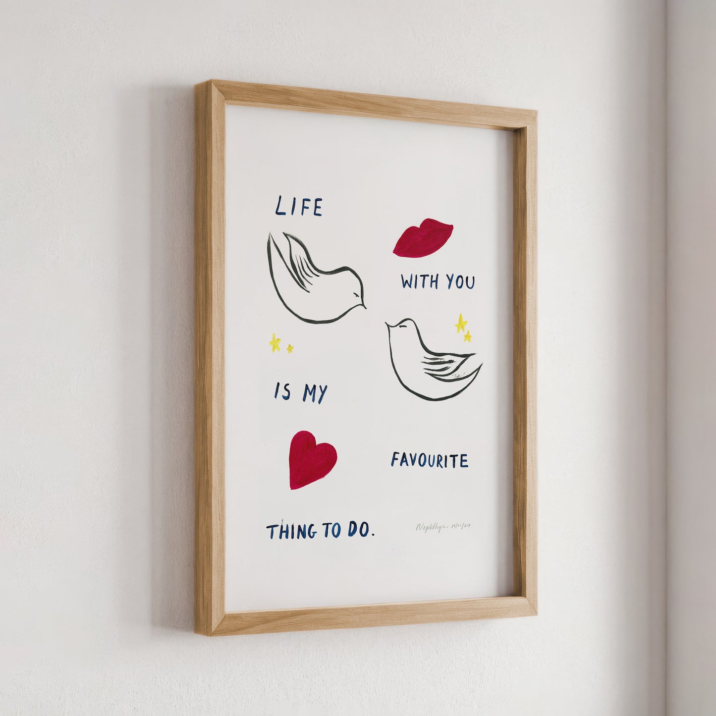 Life with You Print