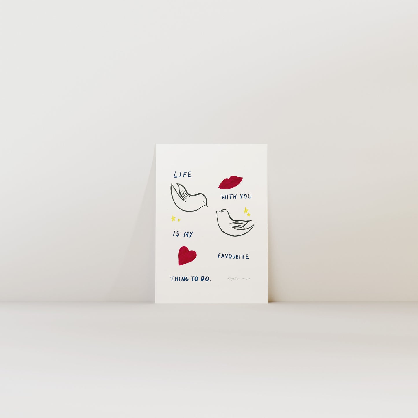 Life with You Print