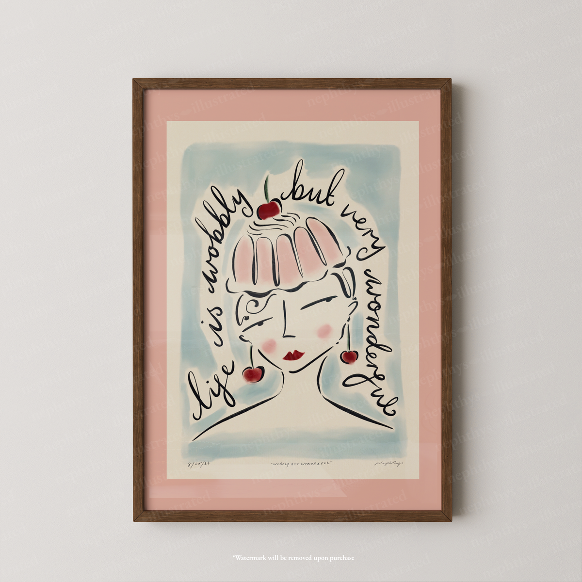 Jelly Lady Print