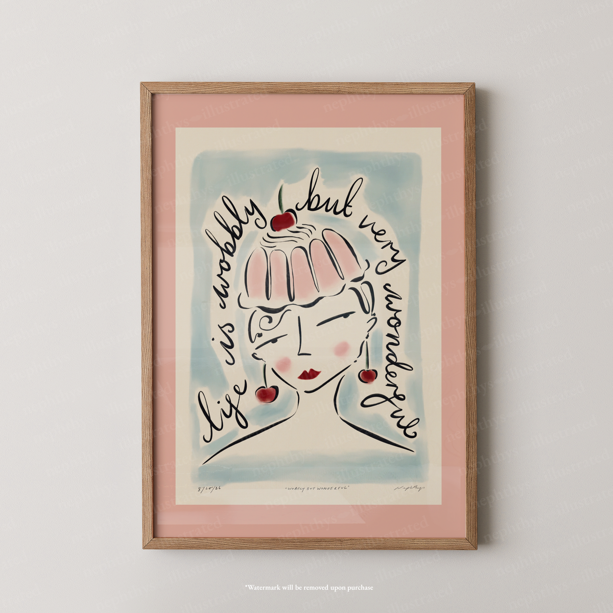 Jelly Lady Print