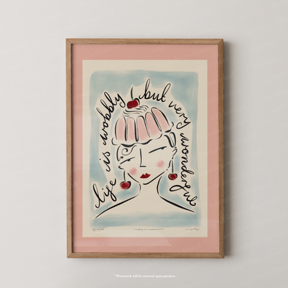 Jelly Lady Print