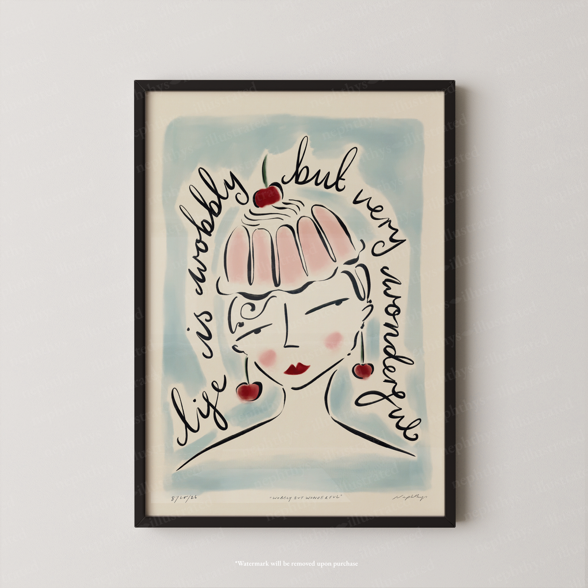 Jelly Lady Print