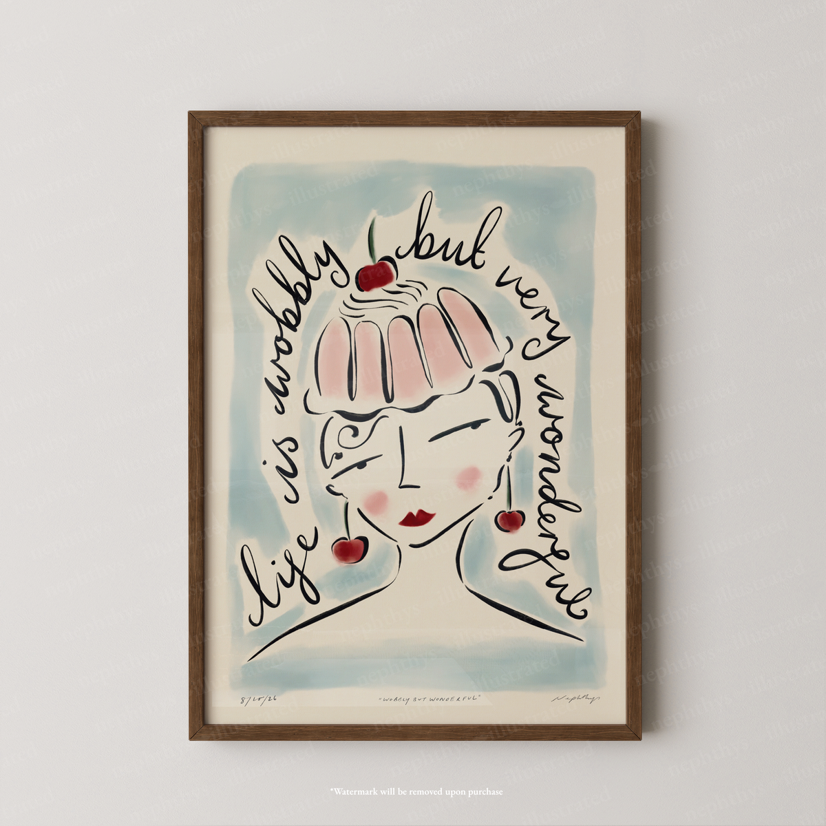 Jelly Lady Print