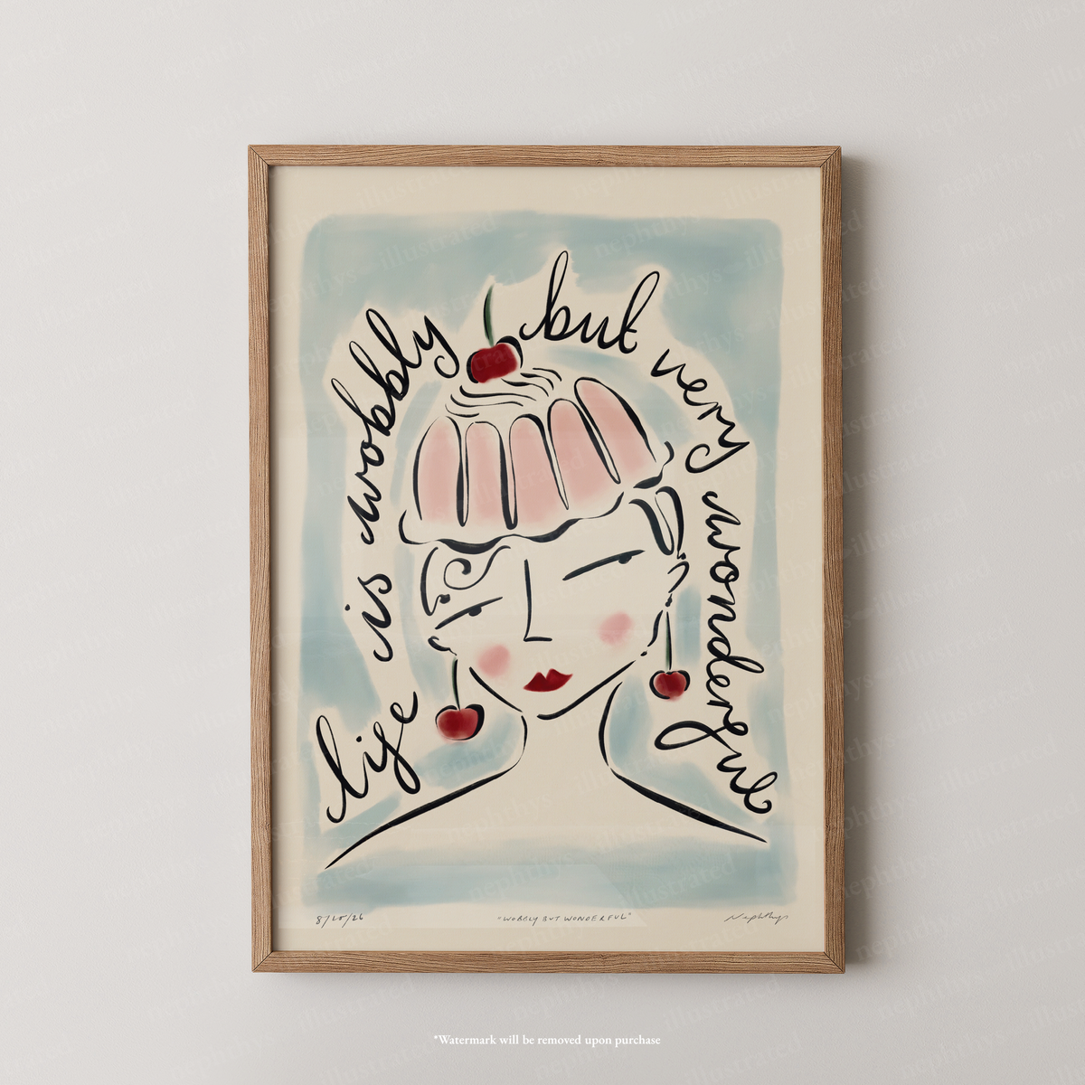 Jelly Lady Print