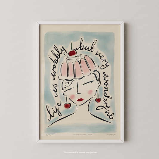 Jelly Lady Print