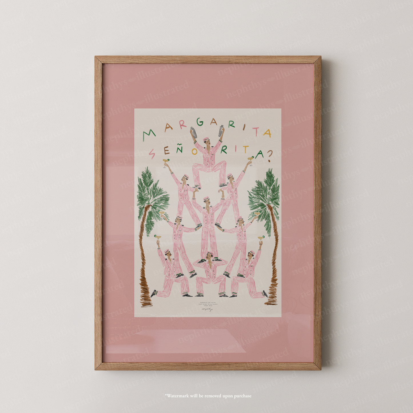 Margarita Señorita Print - Pink