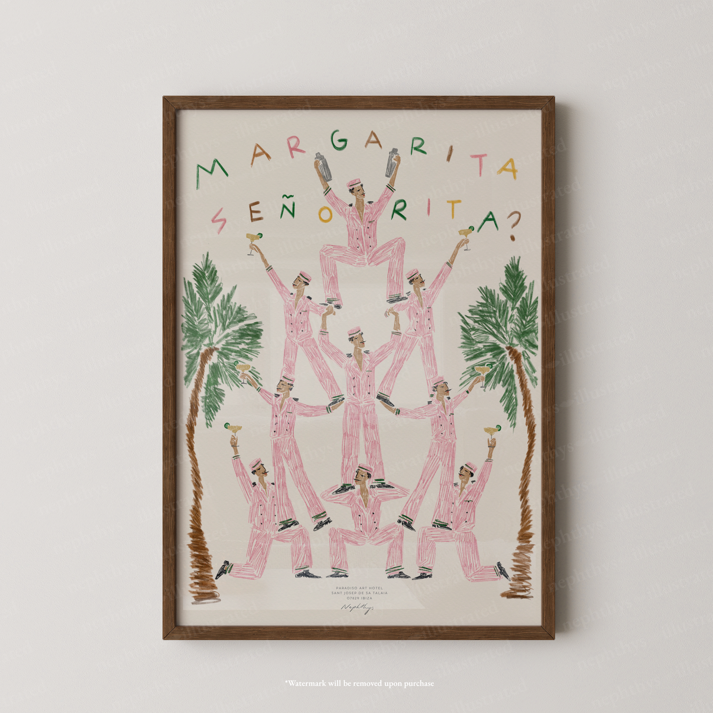 Margarita Señorita Print - Plain