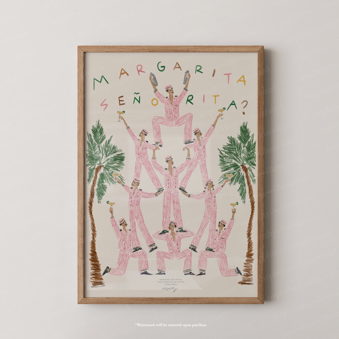 Margarita Señorita Print - Plain