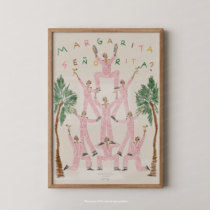 Margarita Señorita Print - Plain