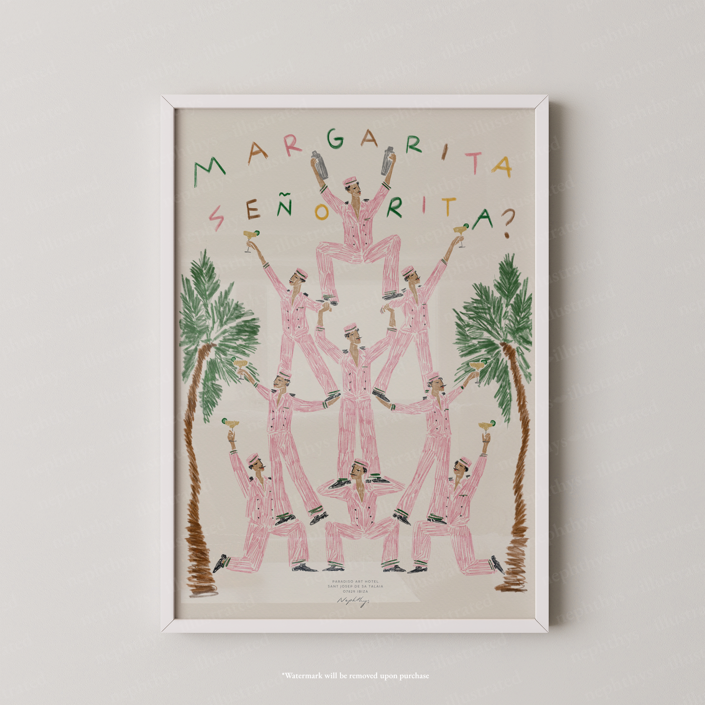 Margarita Señorita Print - Plain