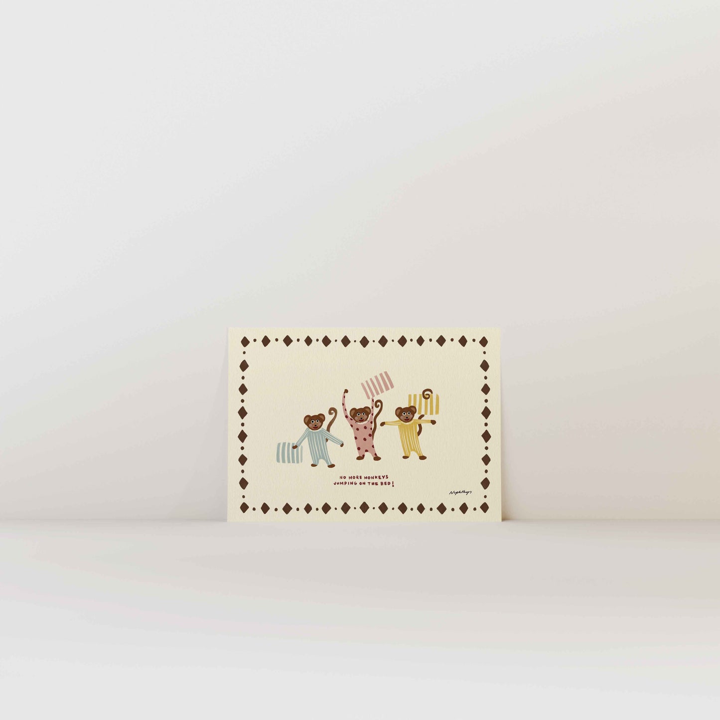 Monkeys on the Bed