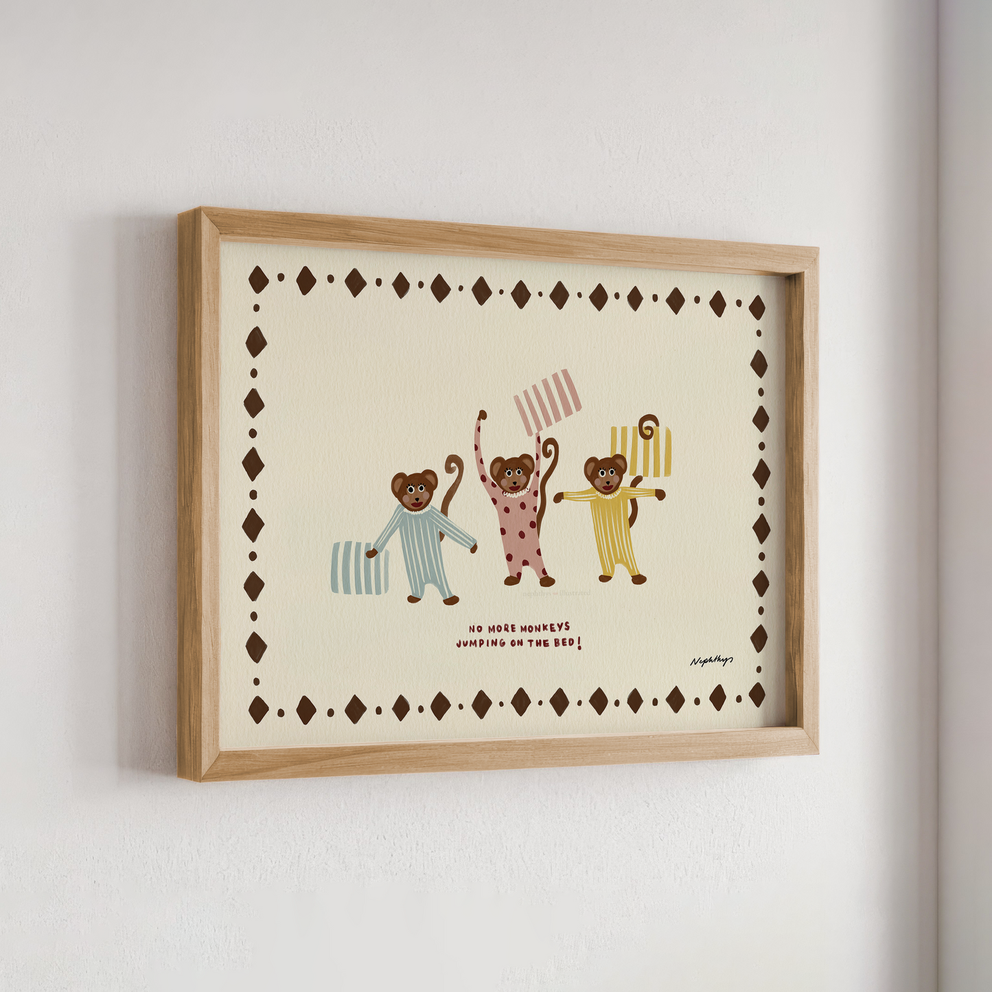 Monkeys on the Bed