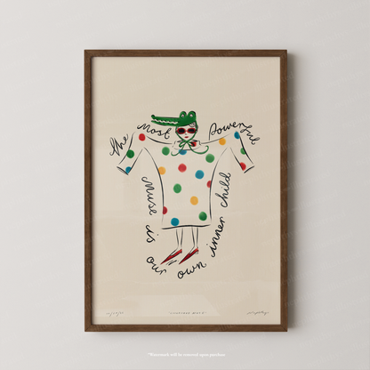 Childhood Muse Print