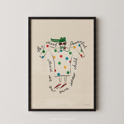 Childhood Muse Print