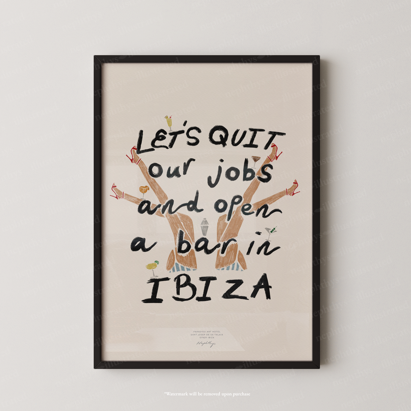 Ibiza Dreams Print