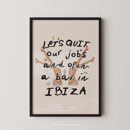 Ibiza Dreams Print