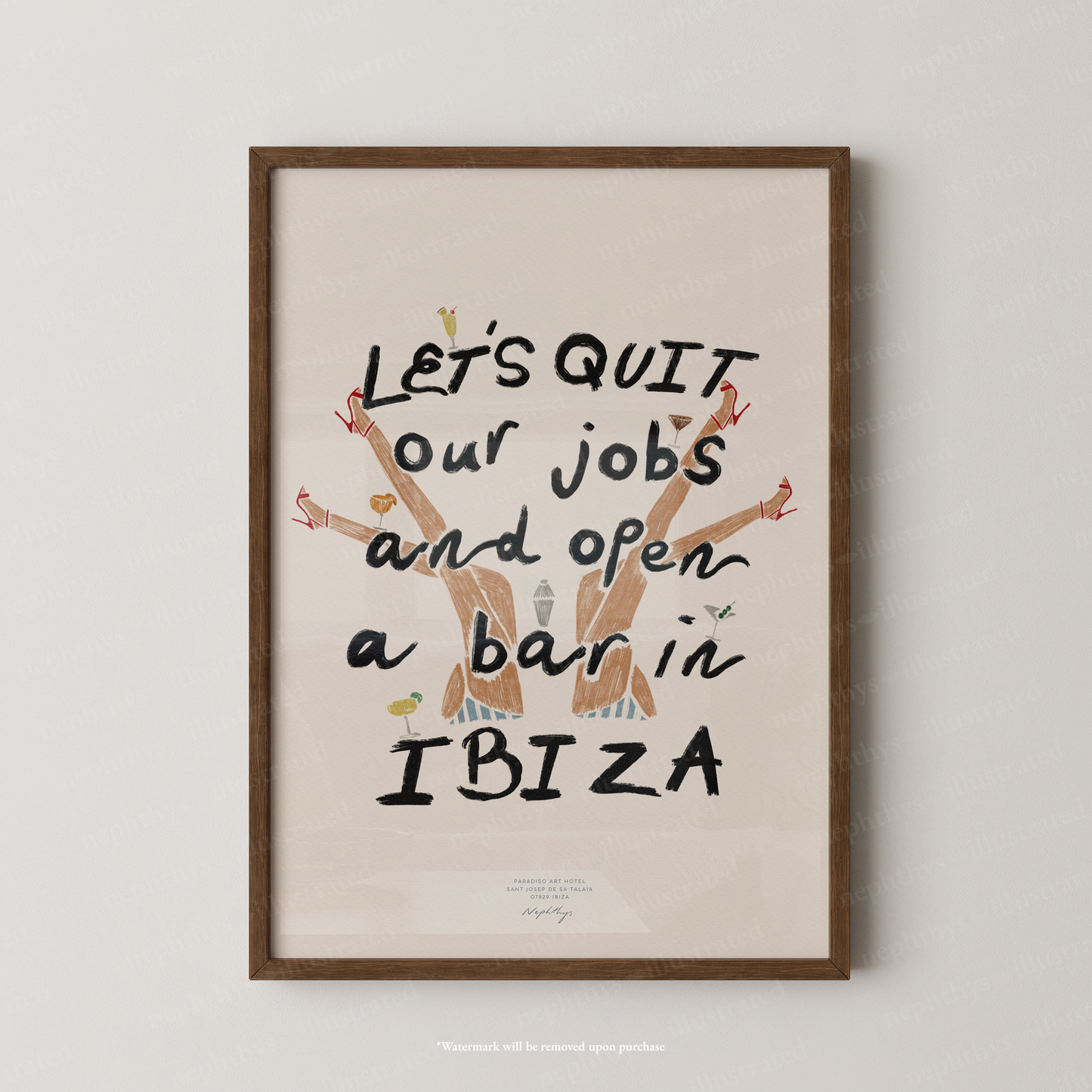 Ibiza Dreams Print