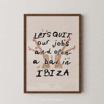 Ibiza Dreams Print