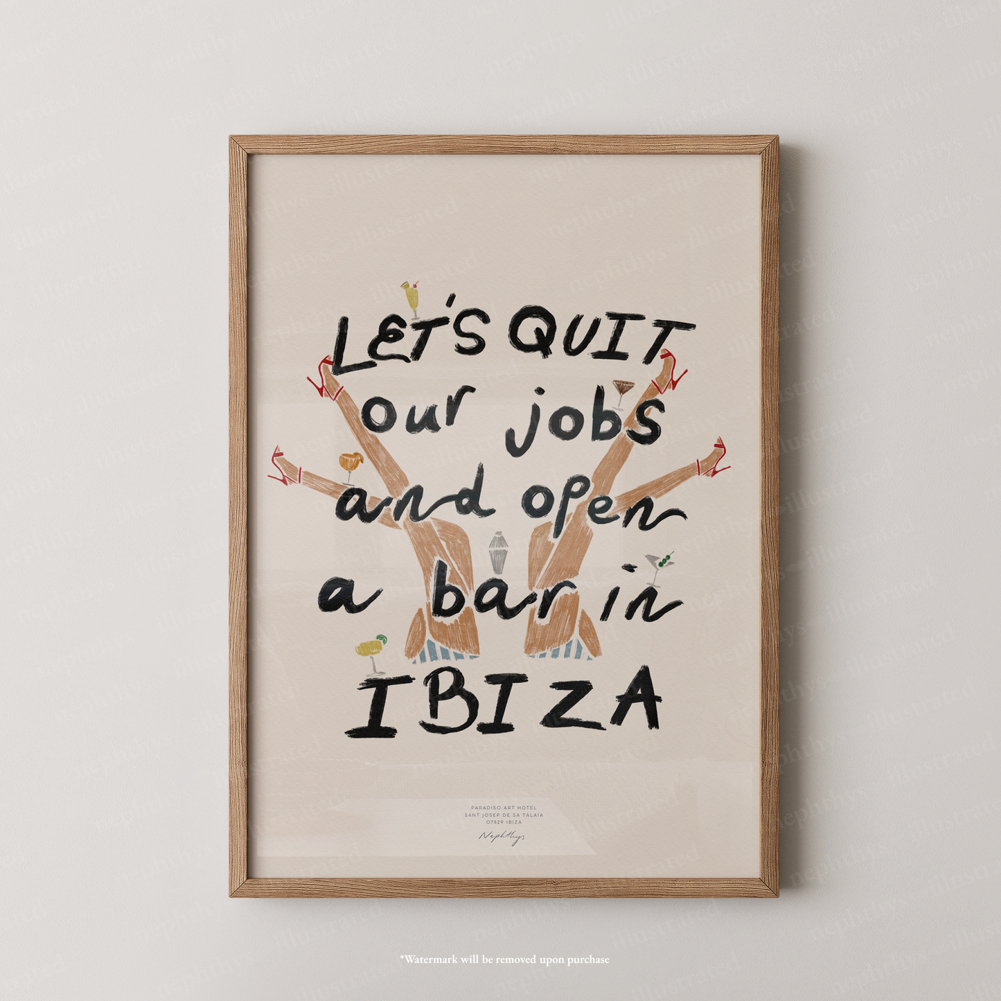 Ibiza Dreams Print