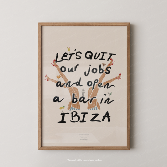 Ibiza Dreams Print