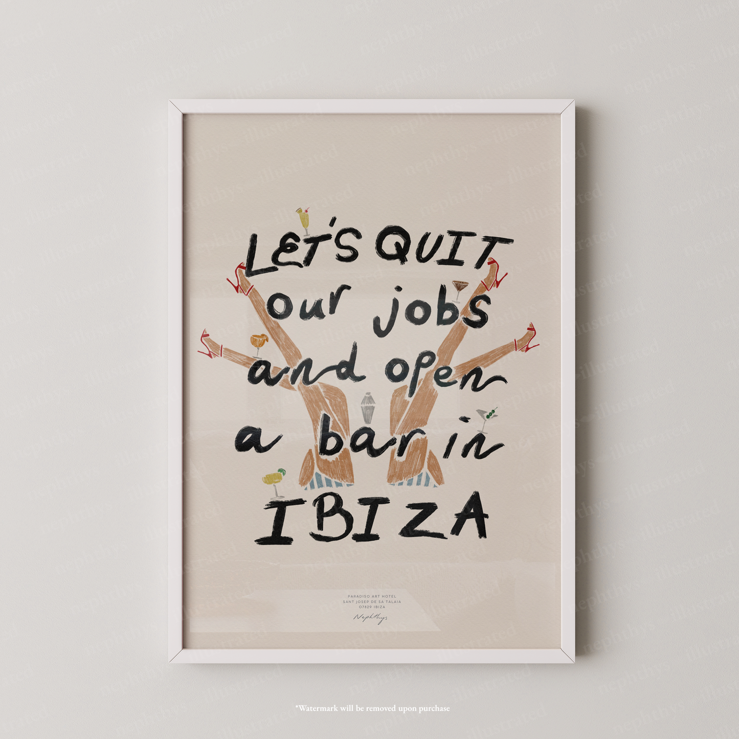Ibiza Dreams Print
