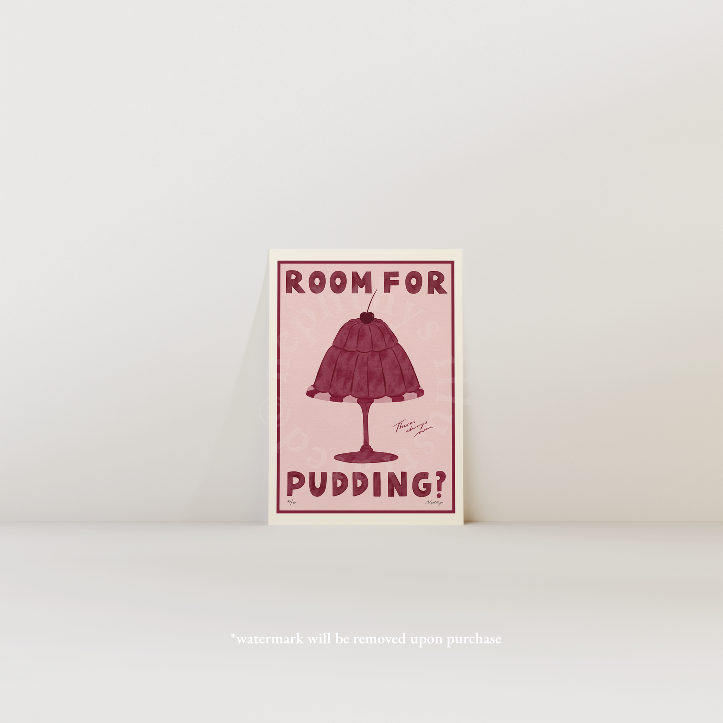 Room For Pudding?