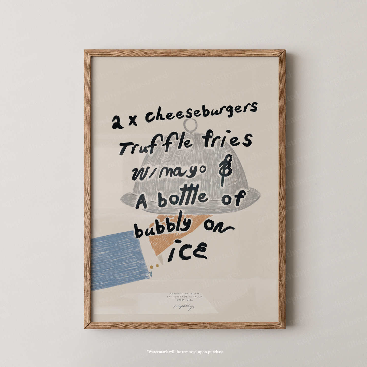 Room Service Order Print