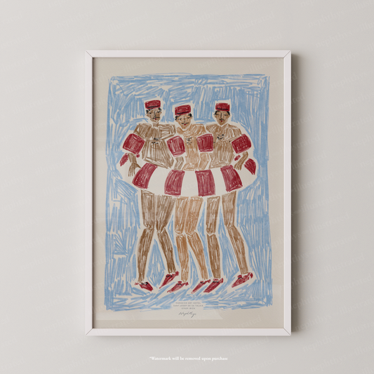 Pool Boys Print