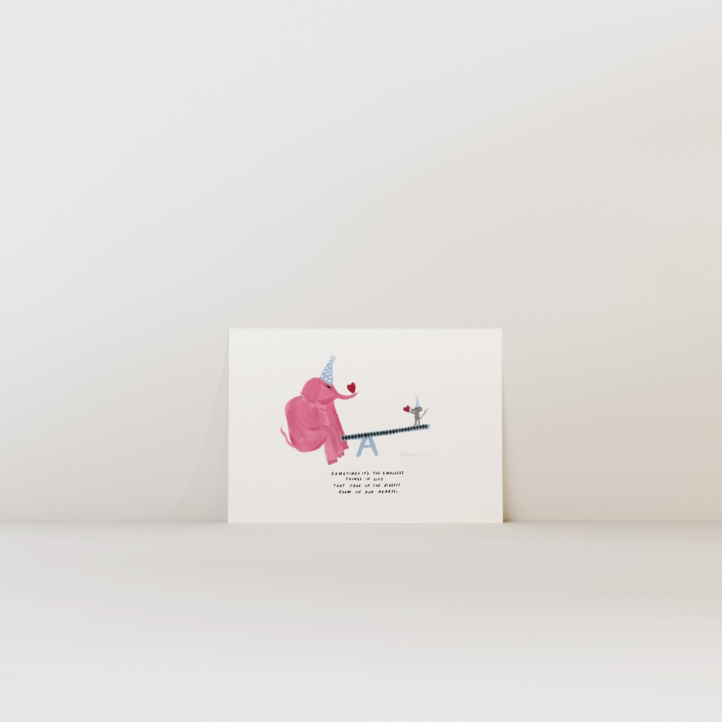 Smallest Things in Life Print