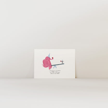 Smallest Things in Life Print