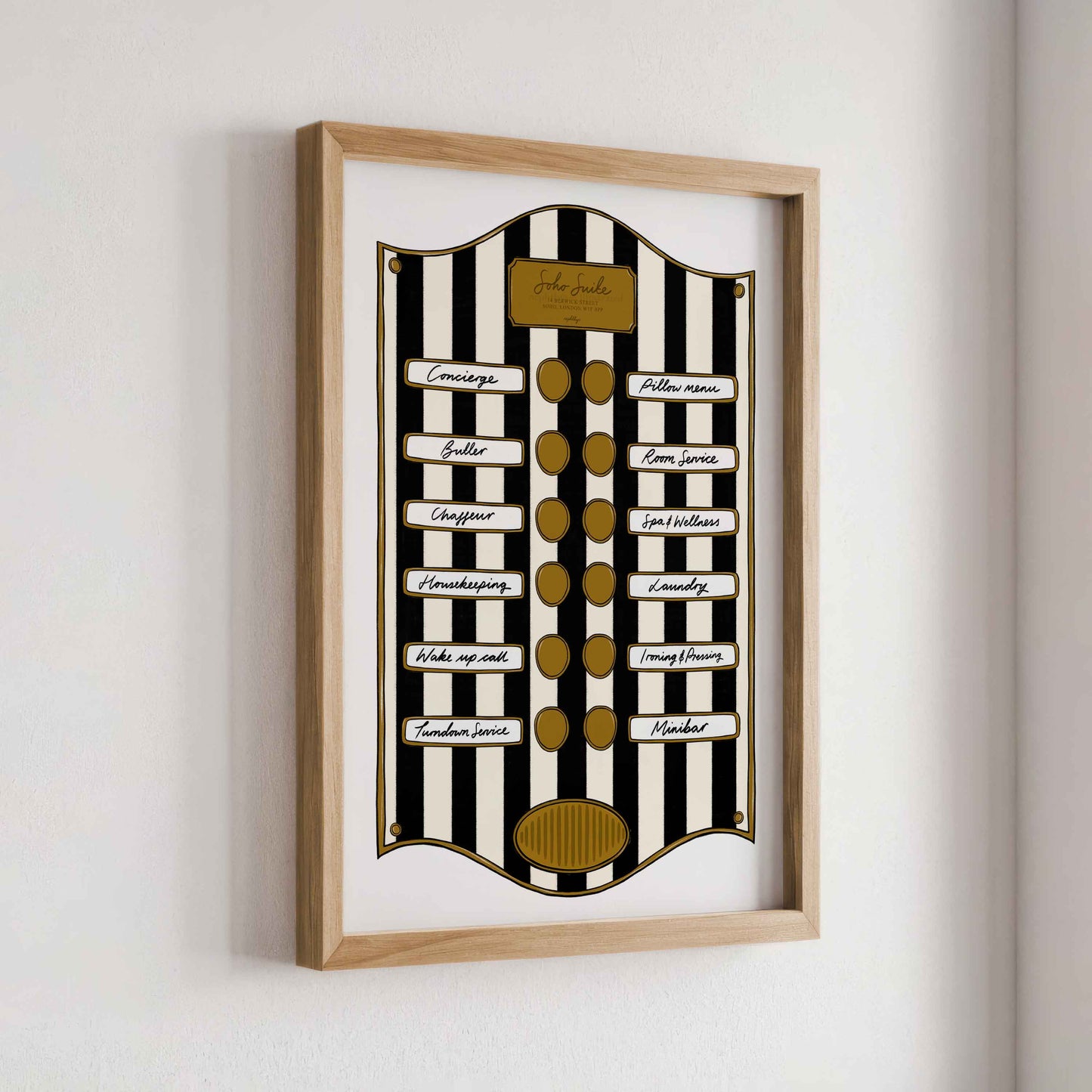 Soho Black Stripe